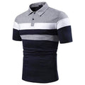 Men Polo Men Shirt Short Sleeve Polo Shirt Contrast Color Polo New Clothing Summer Streetwear Casual Fashion Men tops AExp