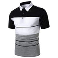 Men Polo Men Shirt Short Sleeve Polo Shirt Contrast Color Polo New Clothing Summer Streetwear Casual Fashion Men tops AExp