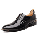 Men PU Leather Casual Shoes-Black-5.5-JadeMoghul Inc.