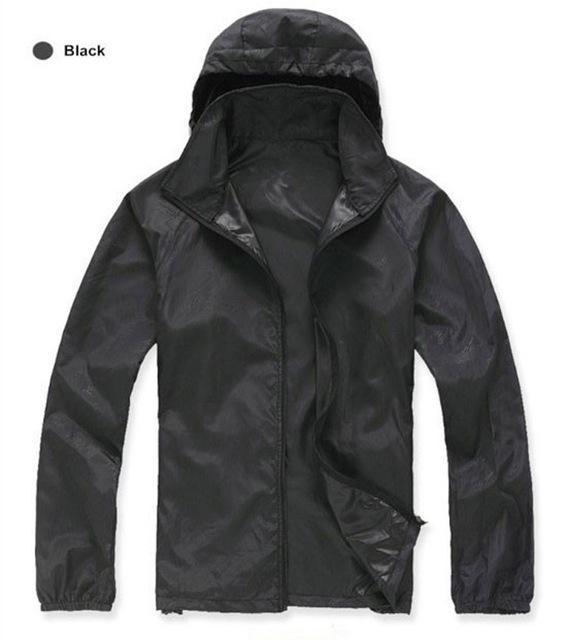 Men Quick Dry Hiking Jacket-BLACK-XS-JadeMoghul Inc.