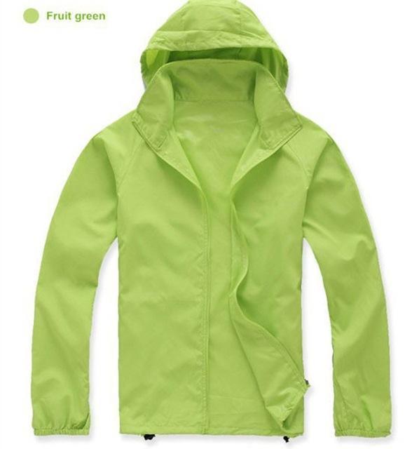 Men Quick Dry Hiking Jacket-LIGHT GREEN-XS-JadeMoghul Inc.