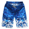 Men Quick Dry Shorts / Casual Summer Beach Shorts M-Men 4 Dark Blue-S-JadeMoghul Inc.