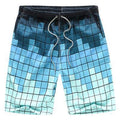 Men Quick Dry Shorts / Casual Summer Beach Shorts M-Men 6 Plaids-S-JadeMoghul Inc.