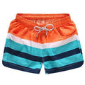 Men Quick Dry Shorts / Casual Summer Beach Shorts M-Women 8 Orange Blue-S-JadeMoghul Inc.