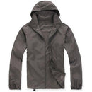 Men Quick Dry Skin Jacket / Ultra-Light Casual Windbreaker / Waterproof Clothing-Dark Grey-XS-JadeMoghul Inc.