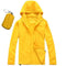 Men Quick Dry Skin Jacket / Ultra-Light Casual Windbreaker / Waterproof Clothing-Yellow-XS-JadeMoghul Inc.