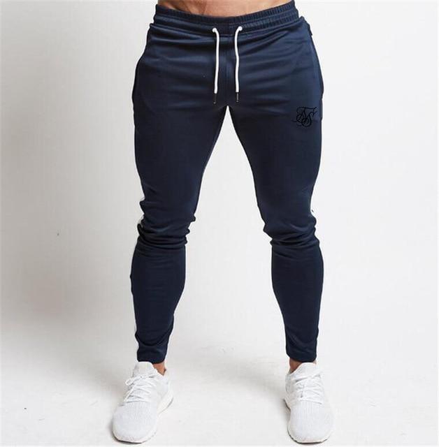 Men's high-quality Sik Silk brand polyester trousers fitness casual trousers daily training fitness casual sports jogging pants AExp