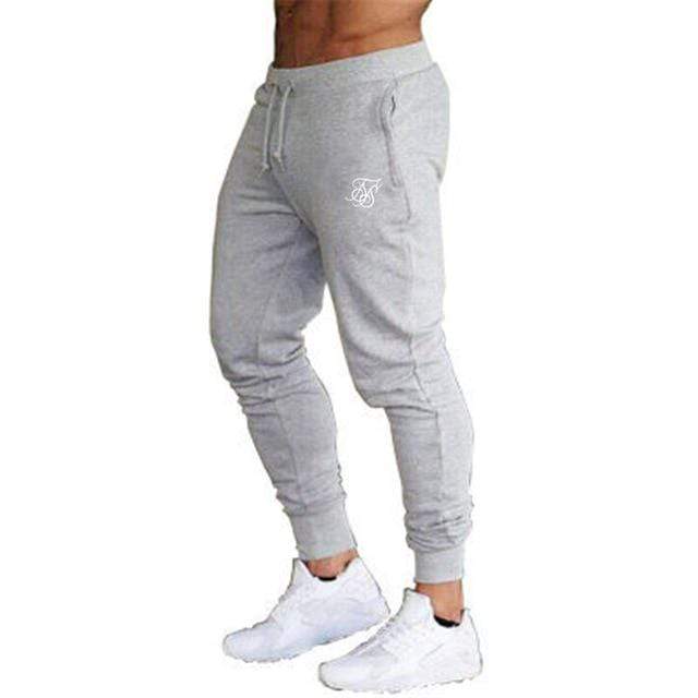 Men's high-quality Sik Silk brand polyester trousers fitness casual trousers daily training fitness casual sports jogging pants AExp