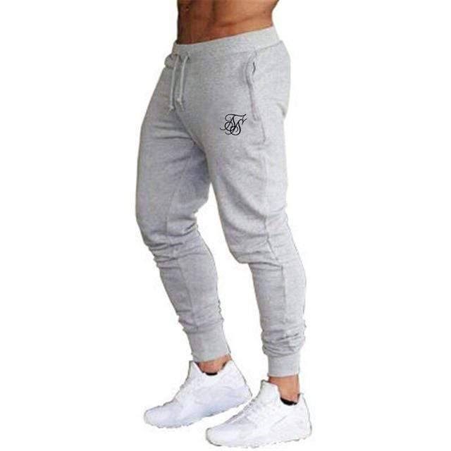 Men's high-quality Sik Silk brand polyester trousers fitness casual trousers daily training fitness casual sports jogging pants AExp