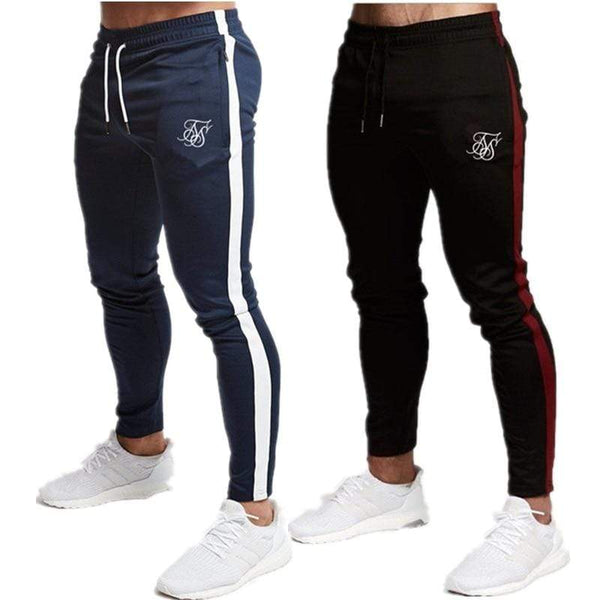 Men's high-quality Sik Silk brand polyester trousers fitness casual trousers daily training fitness casual sports jogging pants AExp