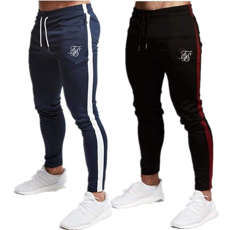 Men's high-quality Sik Silk brand polyester trousers fitness casual trousers daily training fitness casual sports jogging pants AExp