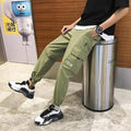 Men's Side Pockets Cargo Harem Pants 2020 Ribbons Black Hip Hop Casual Male Joggers Trousers Fashion Casual Streetwear Pants JadeMoghul Inc. 