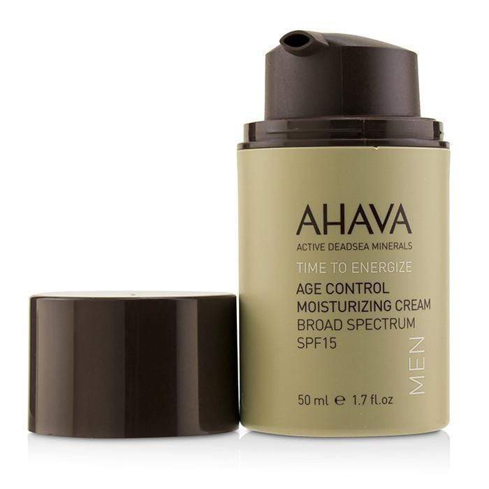 Men's Skin Time To Energize Age Control Moisturizing Cream SPF 15 - 50ml-1.7oz Ahava