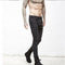 Men Skinny Ripped Stretch Slim Fit Jeans-black2-28-JadeMoghul Inc.