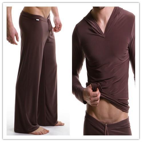 Men Sleepwear Pajama / Sleepwear Casual Pants-Tops and pants 1-S-JadeMoghul Inc.
