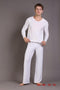 Men Sleepwear Pajama / Sleepwear Casual Pants-Tops and pants 3-S-JadeMoghul Inc.