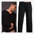 Men Sleepwear Pajama / Sleepwear Casual Pants-Tops and pants-S-JadeMoghul Inc.