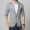 Men Slim Fit Blazer / Casual Jacket-3625 Black-M-JadeMoghul Inc.