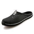 Men Slippers / Breathable Beach Sandals-Black-4.5-JadeMoghul Inc.
