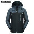 Men Smart Hooded Waterproof Jacket / Casual Hooded Windproof Jacket-Black-M-JadeMoghul Inc.