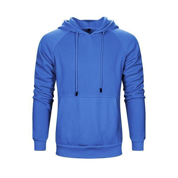 Men Smart Sweatshirt Tracksuit - Men Sportswear Long Sleeve Hoodie & Sweatpants (2pcs)-WY18 Blue-S-JadeMoghul Inc.