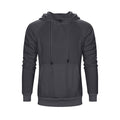 Men Smart Sweatshirt Tracksuit - Men Sportswear Long Sleeve Hoodie & Sweatpants (2pcs)-WY18 Darkgrey-S-JadeMoghul Inc.