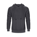 Men Smart Sweatshirt Tracksuit - Men Sportswear Long Sleeve Hoodie & Sweatpants (2pcs)-WY18 Darkgrey-S-JadeMoghul Inc.