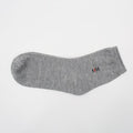 Men Solid Color Cotton Classic Business Casual Socks-B gray-JadeMoghul Inc.