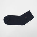 Men Solid Color Cotton Classic Business Casual Socks-E navy blue-JadeMoghul Inc.