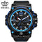 Men Sports Watch / Quartz LED Digital Electronic Watch-Black Blue-JadeMoghul Inc.