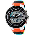 Men Sports Watch / Waterproof Quartz Watch-Orange-JadeMoghul Inc.