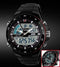 Men Sports Watch / Waterproof Quartz Watch-red circle-JadeMoghul Inc.