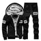 Men Sportswear Hoodies / Casual Sweatshirt / Tracksuit Sets-D80 Black-M-JadeMoghul Inc.