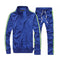 Men Sportswear Set - Casual 2Pcs Track Suit Clothing (Sweatshirt Jacket + Pants)-FK038 DarkBlue-S-JadeMoghul Inc.