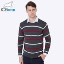 Men Striped Three Color Sweater / Knitted Warm Casual Knitwear-12622-L-China-JadeMoghul Inc.