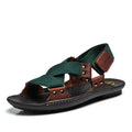 Men Stylish Designer Type Sandals / Leather Slippers For Men-mo lv se-6.5-JadeMoghul Inc.