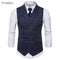 Men Suit Vest - Double Breasted Waistcoat - Slim Fit Men Vest-Gray-4XL-JadeMoghul Inc.