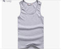 Men T-shirts Summer Cotton Slim Fit Men Tank Tops Clothing Bodybuilding Undershirt Golds Fitness tops tees 22151-Gray-S-JadeMoghul Inc.