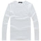 Men T Solid Shirts Fashion 2017 New Fashion Fitness Long Sleeve Tshirts HommeTops&Tees Camisetas Hombre Hip Hop R1058-O neck White-S-JadeMoghul Inc.