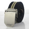 Men Tactical Belt / Automatic Buckle Belt-Black stripes-110cm-JadeMoghul Inc.