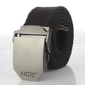 Men Tactical Belt / Automatic Buckle Belt-coffee-110cm-JadeMoghul Inc.