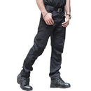 Men Tactical Multi Pocket Pants / Men Army Combat Trousers-BLACK-XXL-JadeMoghul Inc.
