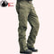 Men Tactical Pants / Airborne Casual Cotton Trouser / Multi Pocket Military Style Camouflage Cargo Pants-Black-28-JadeMoghul Inc.