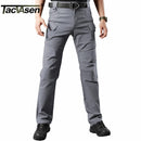 Men Tactical Pants / Men Cargo Pants / Men Multi-Pockets Casual Military Combat Trousers-black-30-JadeMoghul Inc.
