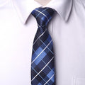 Men ties necktie Men's vestidos business wedding tie Male Dress legame gift gravata England Stripes JACQUARD WOVEN 6cm-yg22-JadeMoghul Inc.