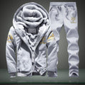 Men Track Suit Casual Outwear-grey-M-JadeMoghul Inc.