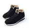 Men Warm Soft Fur lined Winter Boots-Black-5.5-JadeMoghul Inc.