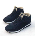 Men Warm Soft Fur lined Winter Boots-Blue-5.5-JadeMoghul Inc.
