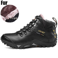 Men Waterproof Footwear Boots / Winter Snow Boots-blk fur 1611-6-JadeMoghul Inc.