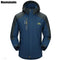 Men Waterproof Spring Hooded Jacket / Men Solid Outerwear-Men Denim Blue-M-JadeMoghul Inc.